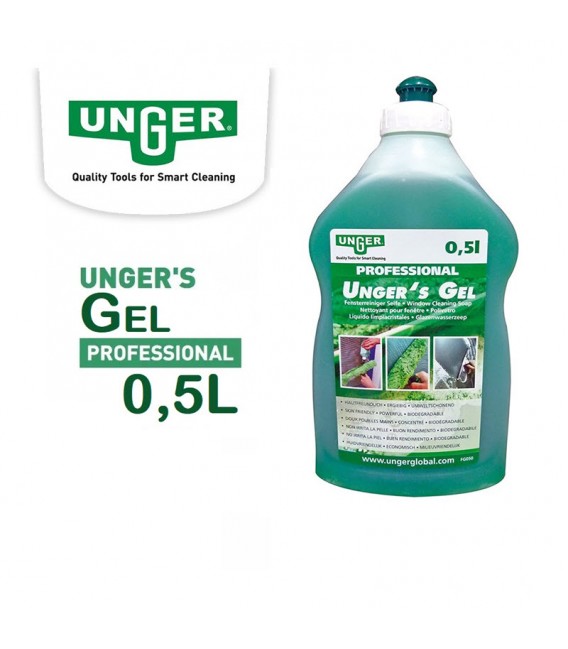 FG050 WINDOW GEL SOAP CLEANER 500ml UNGER