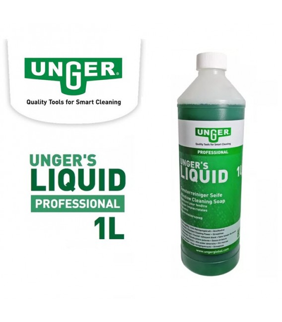 FR100 WINDOW LIQUID SOAP CLEANER 1LT UNGER