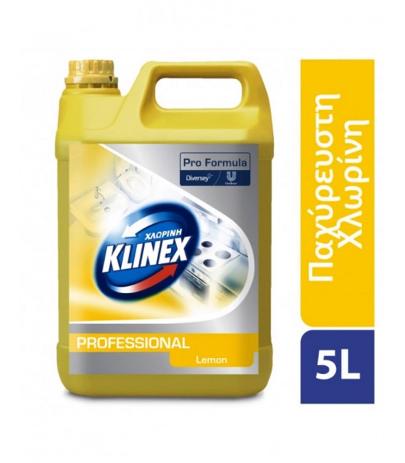 KLINEX PROFESSIONAL ULTRA LEMON ΜΕ ΑΔΕΙΑ ΕΟΦ 5LT