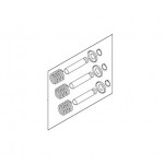 31000992 PISTON KIT D18 NILFISK