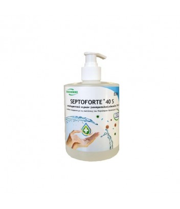 SEPTOFORTE 40 SX ΑΛΚΟΟΛΟΥΧΟ 70% ΑΝΤΙΣΗΠΤΙΚΟ ΧΕΡΙΩΝ ΑΝΤΛΙΑ ΜΕ ΕΓΚΡΙΣΗ ΕΟΦ 500ml