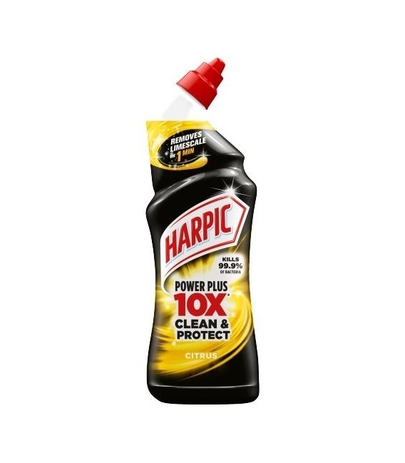 HARPIC WC GEL POWER PLUS 10 ACTIONS CITRUS 750ml
