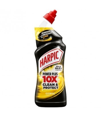HARPIC WC GEL POWER PLUS 10 ACTIONS CITRUS 750ml
