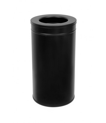 5432B ΚΑΔΟΣ ΑΠΟΡΡΙΜΑΤΩΝ ΑΝΟΙΧΤΟΣ 62cmx31cm ΜΑΥΡΟΣ 45LT SILVER