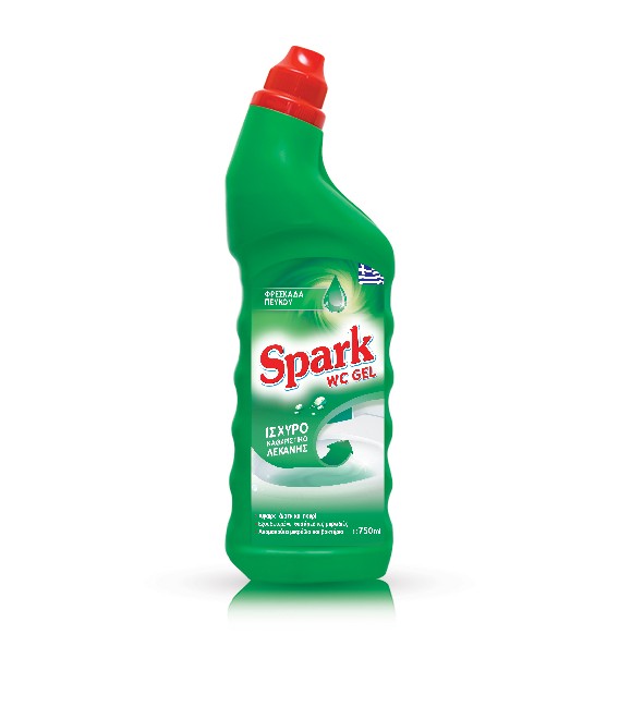 ΥΓΡΟ ΤΟΥΑΛΕΤΑΣ ΠΡΑΣΙΝΟ 750ml SPARK 