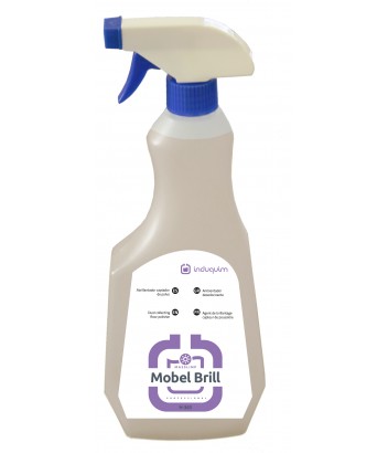 MOBEL BRILL ΓΥΑΛΙΣΤΙΚΟ-ΚΑΘΑΡΙΣΤΙΚΟ ΕΠΙΠΛΩΝ 750ML INDUQUIM