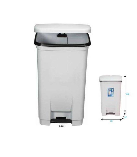 ΚΑΔΟΣ ΚΟΥΖΙΝΑΣ ΤΕΤΡΑΓΩΝΟ 40LT Νο 146