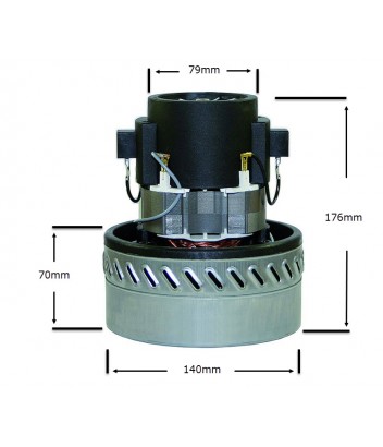 061300524 ΜΟΤΕΡ ΥΓΡΩΝ ΣΚΟΝΗΣ 220V 1200W AMETEK