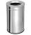 5431 ΚΑΔΟΣ ΑΠΟΡΡΙΜΑΤΩΝ ΑΝΟΙΧΤΟΣ 62cmxØ38cm INOX 70LT SILVER