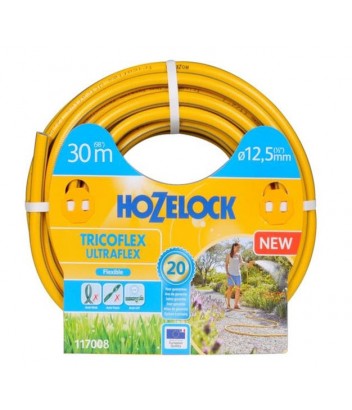 117008 TRICOFLEX ULTRAFLEX 30m 1/2'' ΛΑΣΤΙΧΟ ΚΙΤΡΙΝΟ HOZELOCK