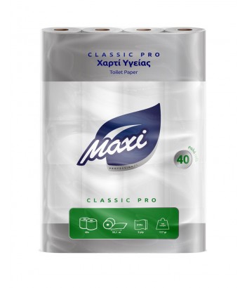 ΧΑΡΤΙ ΥΓΕΙΑΣ 2Φ 40Ρx125gr PRO CLASSIC MAXI