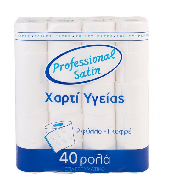 ΧΑΡΤΙ ΥΓΕΙΑΣ 2Φ DECO 40Ρx115gr SATIN PROFESSIONAL MAXI