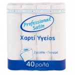 ΧΑΡΤΙ ΥΓΕΙΑΣ 2Φ DECO 40Ρx115gr SATIN PROFESSIONAL MAXI