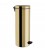 ΚΑΔΟΣ ΜΕ ΠΕΝΤΑΛ SOFT CLOSE GOLD DESIGN Ø25xH65 30LT PAM