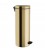 ΚΑΔΟΣ ΜΕ ΠΕΝΤΑΛ SOFT CLOSE BRUSHED GOLD DESIGN Ø25xH65 30LT PAM