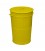 ΚΑΔΟΣ ΑΠΟΡΡΙΜΑΤΩΝ RETRO ΜΕ ΚΑΠΑΚΙ ΚΙΤΡΙΝΟΣ MAT Ø48xH68cm 100LT PAM