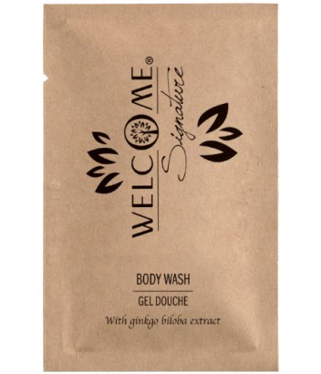 012250 BODY WASH WITH GINKGO BILODA EXTRACT WELCOME SIGNATURE 500ΤΜΧ 10ML