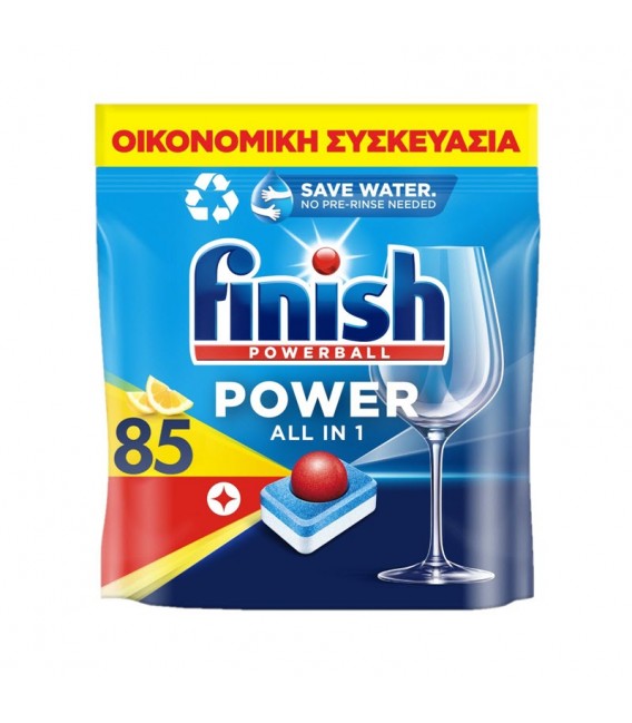 POWERBALL 85 ΤΑΜΠΛΕΤΕΣ ALL IN ONE ΛΕΜΟΝΙ FINISH