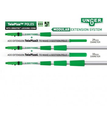 TD370 ΚΟΝΤΑΡΙ ΤΖΑΜΙΩΝ TELEPLUS BASE 3x1.25m UNGER