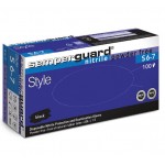 S GLVE-3062 ΓΑΝΤΙΑ ΝΙΤΡΙΛΙΟΥ STYLE ΜΑΥΡΑ POWDER FREE 100 ΤΜΧ SEMPERGUARD