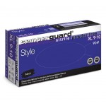 XL GLVE-3065 ΓΑΝΤΙΑ ΝΙΤΡΙΛΙΟΥ STYLE ΜΑΥΡΑ POWDER FREE 90 ΤΜΧ SEMPERGUARD