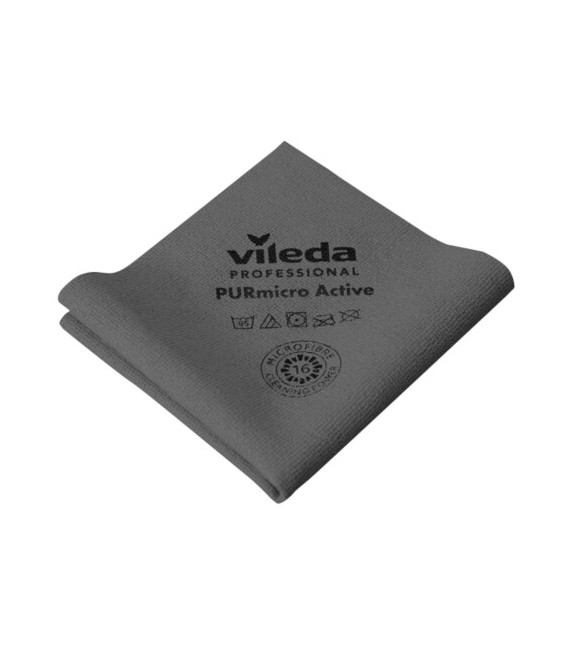 174043 PURmicro ACTIVE ΓΚΡΙ 38x35cm VILEDA